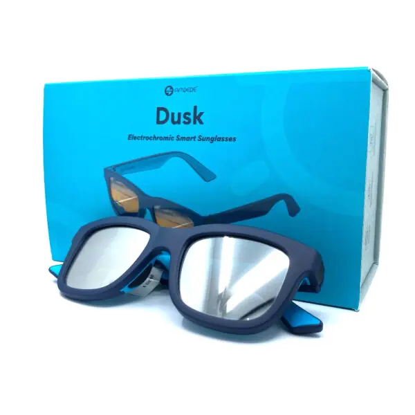 Ampere Dusk Navy App-Enabled Tint Changing Smart Sunglasses With Built-In Audio